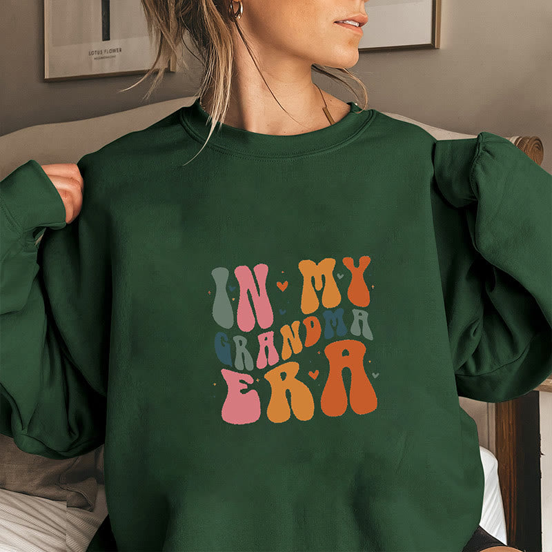 Plus Size Funny Copy Sweatshirt - Dark Green - 3XL - image 4
