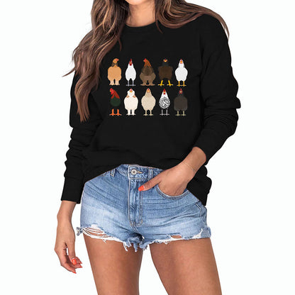Plus Size Chick Print Sweatshirt - image 15