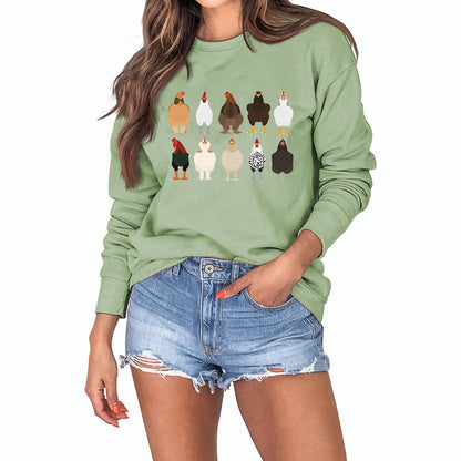 Plus Size Chick Print Sweatshirt - image 27