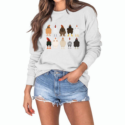 Plus Size Chick Print Sweatshirt - image 24