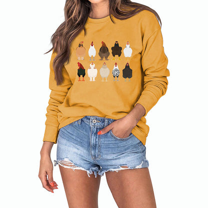Plus Size Chick Print Sweatshirt - image 20