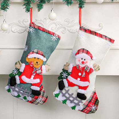 Plus Size Christmas Large Handing Socks(4 Pairs) - image 4
