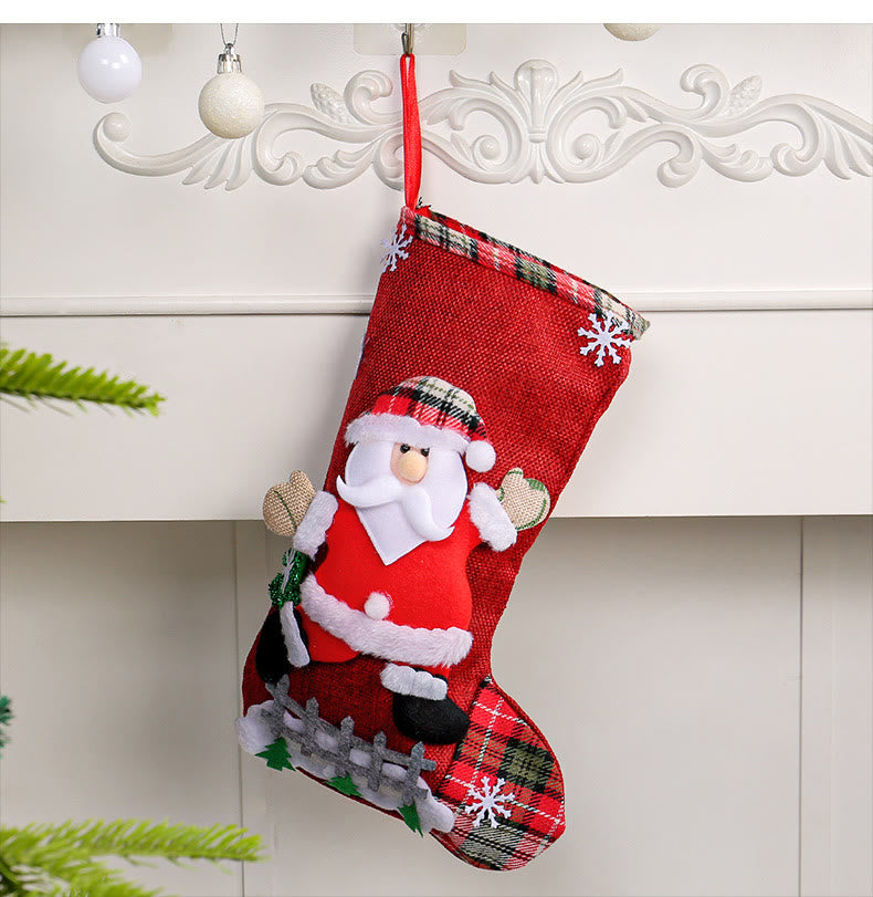 Plus Size Christmas Large Handing Socks(4 Pairs) - image 6