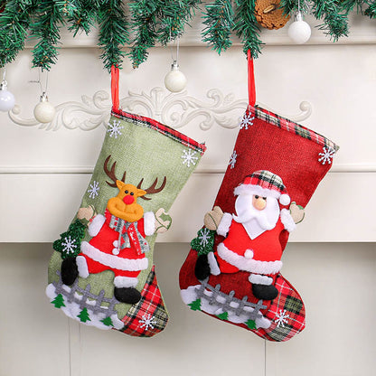 Plus Size Christmas Large Handing Socks(4 Pairs) - image 3
