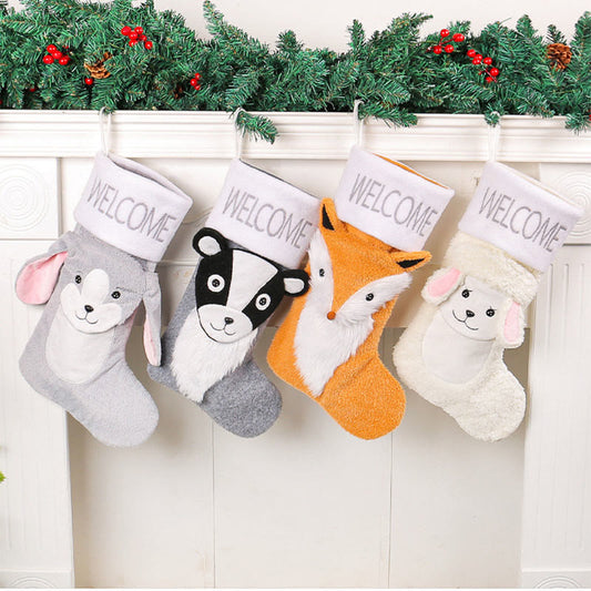 Skunk Fox Handing Socks(4 Pairs) - image 0