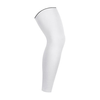 Sport Thigh High Compression Sleeve Socks - White - 2XL - image 11