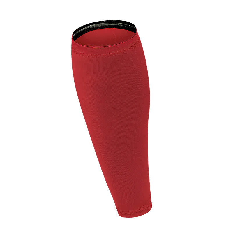 Running Calf Compression Sleeve - Red - XL - image 15