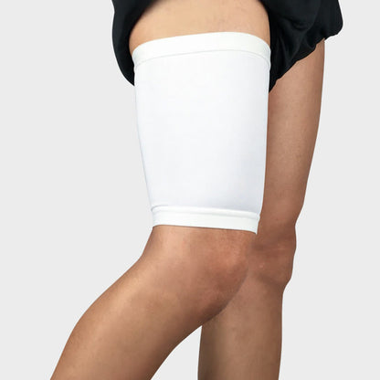 Solid Color Sports Thigh Compression Sleeve - image 1