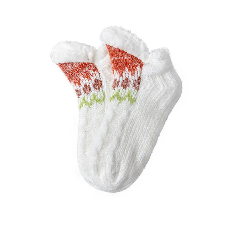 Plus Size Lambswool Slipper Socks