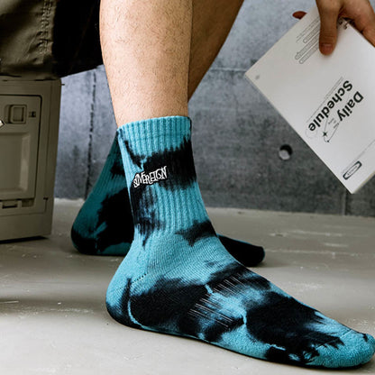 Letter Embroidery Quarter Socks(3 Pairs) - image 1