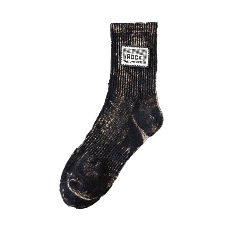 Rock Quarter Socks(3 Pairs) - Black - EU38-43(US5-9) - image 9
