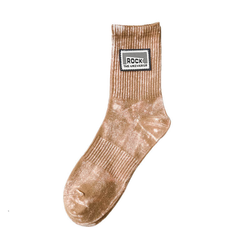 Plus Size Rock Quarter Socks(3 Pairs)