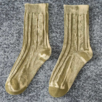 Retro Quarter Socks(3 Pairs) - Army Green - EU37-41(US4-7.5) - image 10