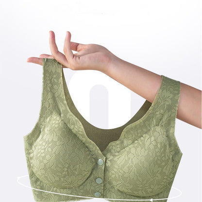 Button Front Comfy Wireless Bras(2 Packs) - image 1