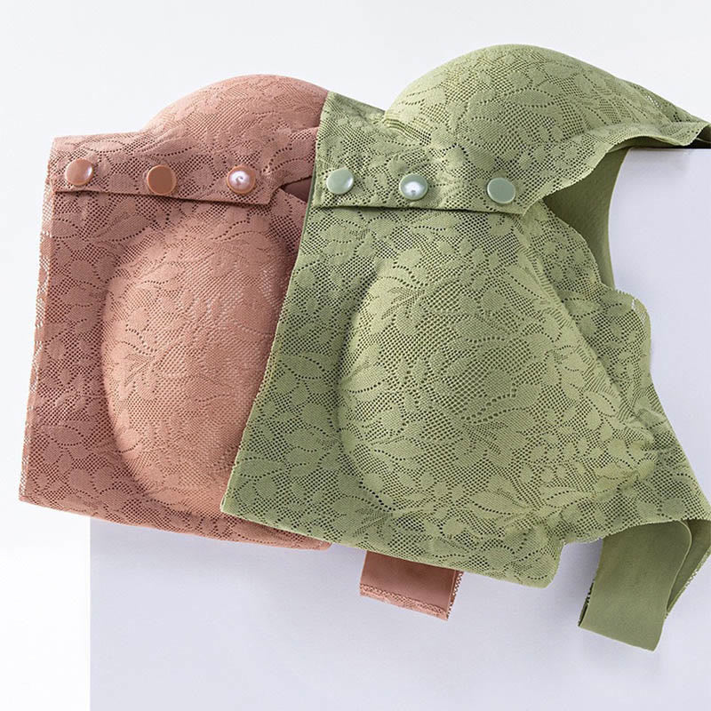 Button Front Comfy Wireless Bras(2 Packs) - image 5