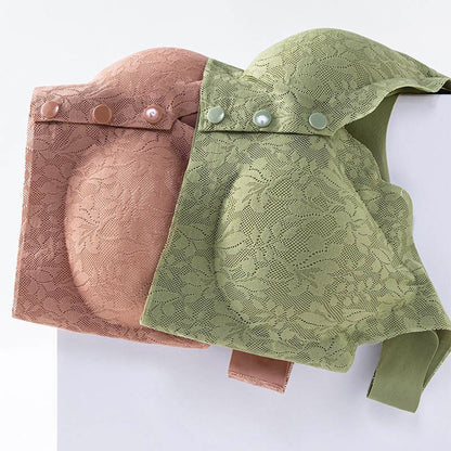 Button Front Comfy Wireless Bras(2 Packs) - image 5