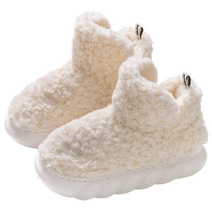 Plus Size Thick Sole Warm Slippers