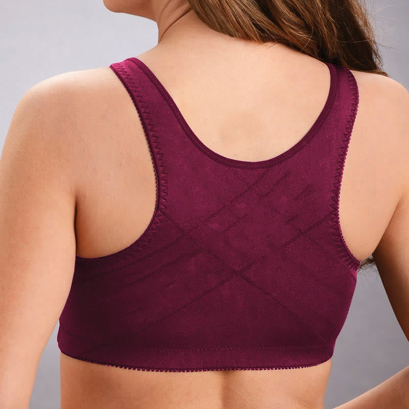 Back Support Lace Wireless Bra - image 6