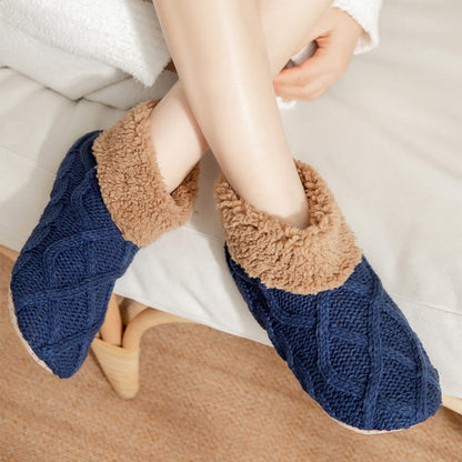 Plus Size Non Slip Fuzzy Slipper Socks - image 6