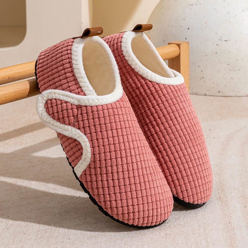 Plus Size Cozy Lightweight Slippers - Rose - EU43-44(US9-10) - image 10