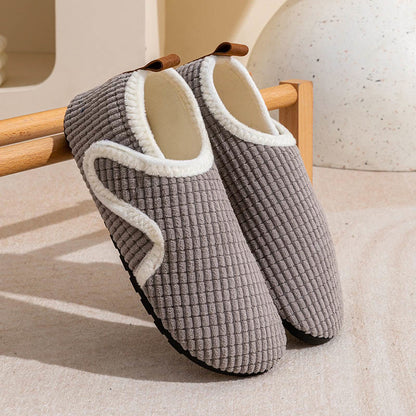 Plus Size Cozy Lightweight Slippers - Grey - EU43-44(US9-10) - image 10