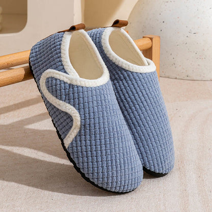 Plus Size Cozy Lightweight Slippers - Blue - EU43-44(US9-10) - image 12