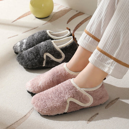 Plus Size Rip Tape Slippers - image 0