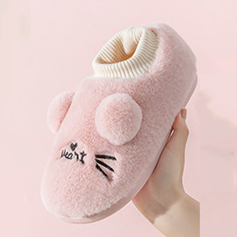Plus Size Cartoon Cat Slippers - image 8