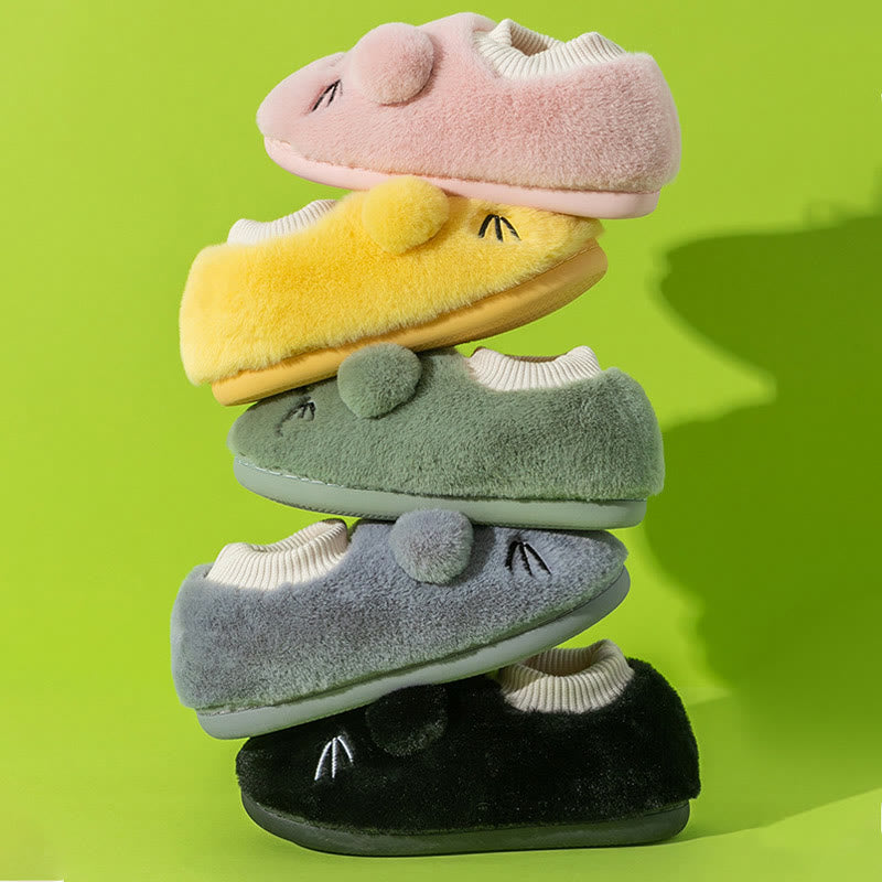 Plus Size Cartoon Cat Slippers - image 7