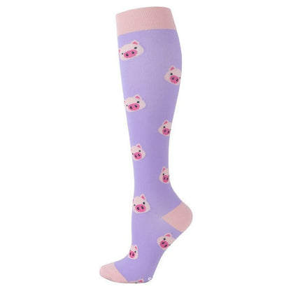 Unicorn Animal Compression Socks(4 Pairs)