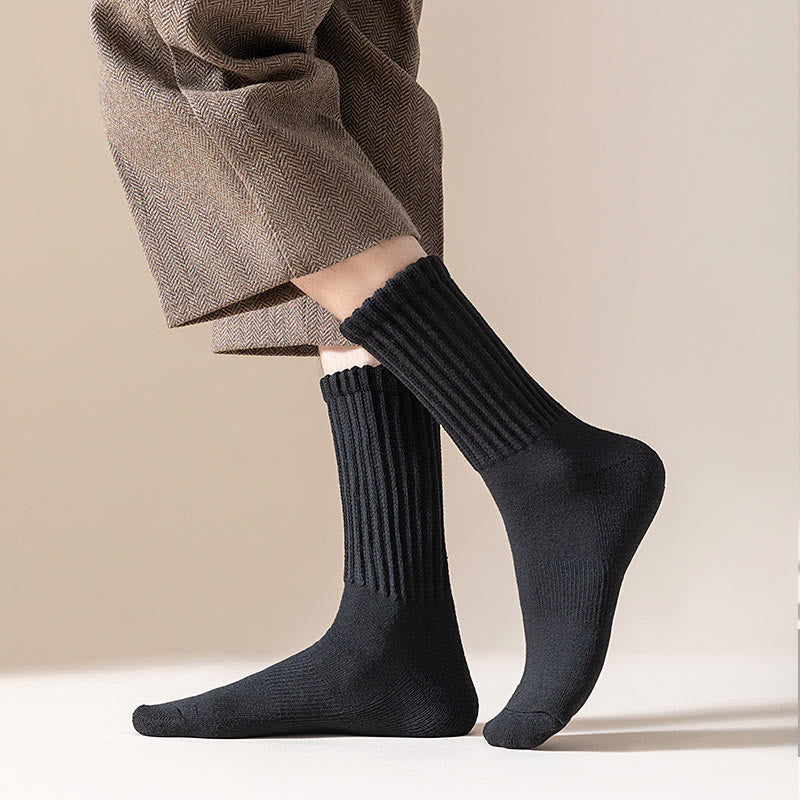 Thick Stripes Quarter Socks(4 Pairs) - image 4