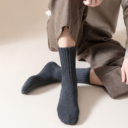 Thick Stripes Quarter Socks(4 Pairs) - image 2