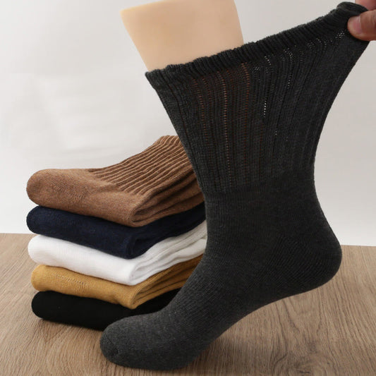 Thick Stripes Quarter Socks(4 Pairs) - image 0