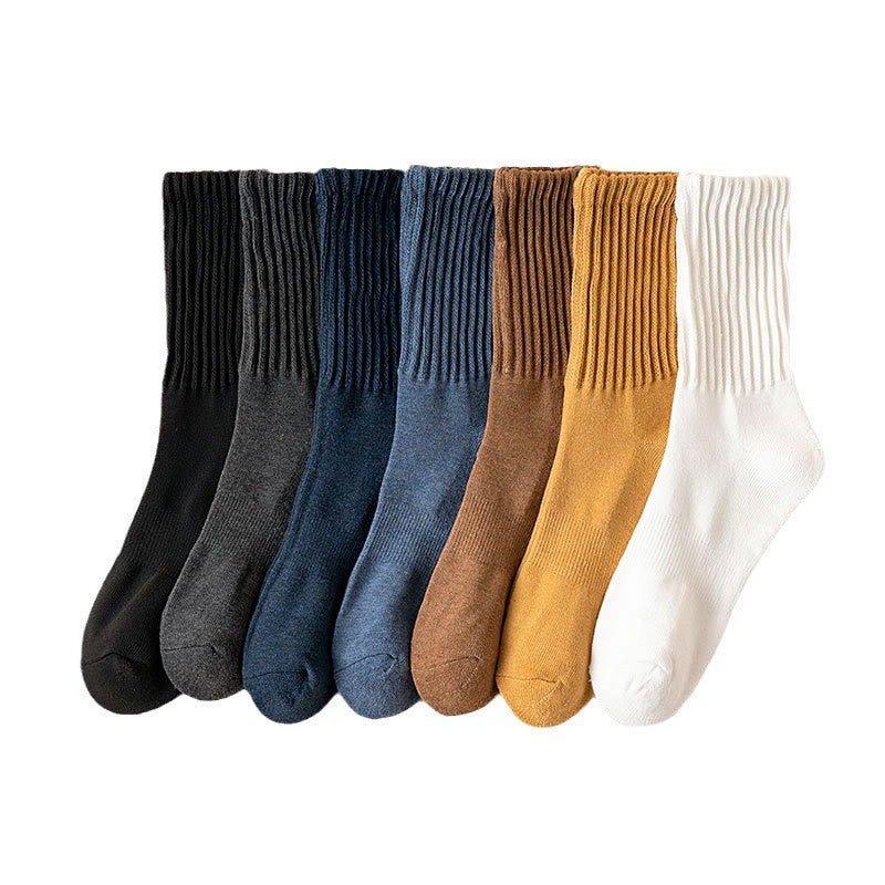 Thick Stripes Quarter Socks(4 Pairs) - image 6