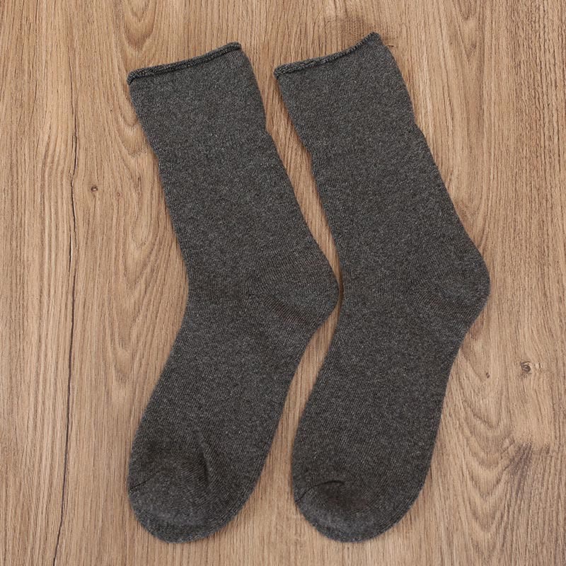 Casual Comfortable Quarter Socks(5 Pairs) - Dark Grey - EU39-45(US6-11) - image 5