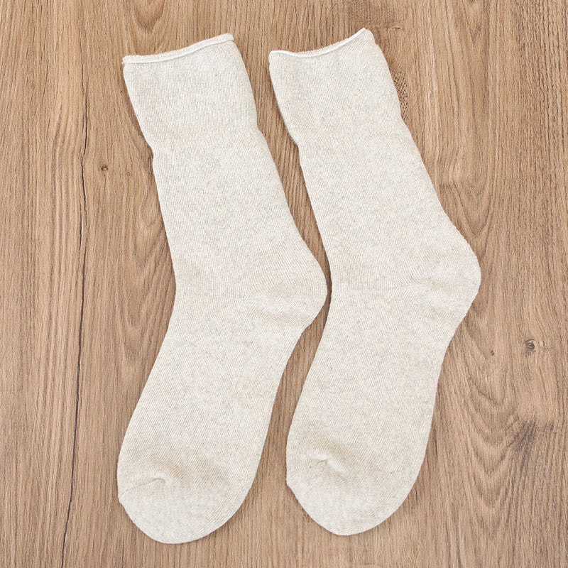 Casual Comfortable Quarter Socks(5 Pairs) - Light Gray - EU39-45(US6-11) - image 7