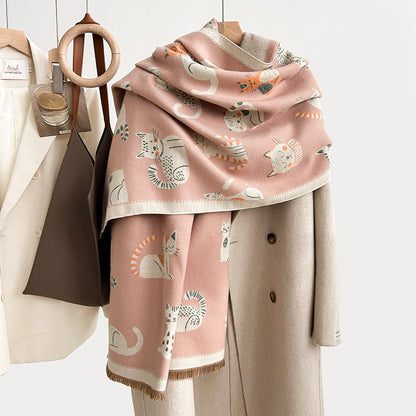 Soft Large Cat Scarf - image 1
