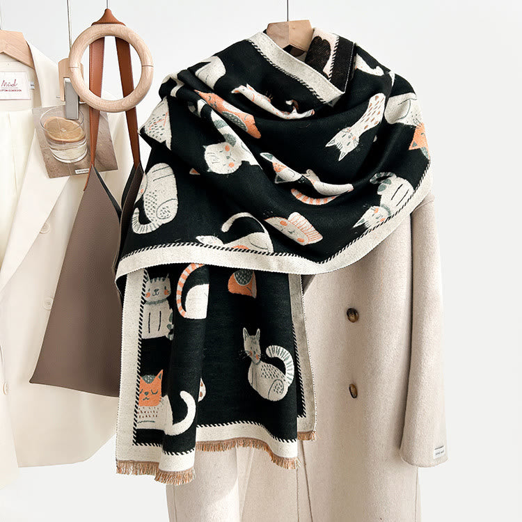Soft Large Cat Scarf - image 2