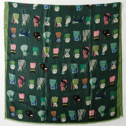 Cut Cat Warm Scarf - image 9