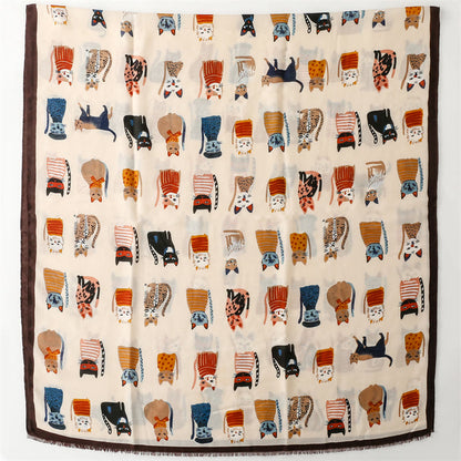 Cut Cat Warm Scarf - image 6