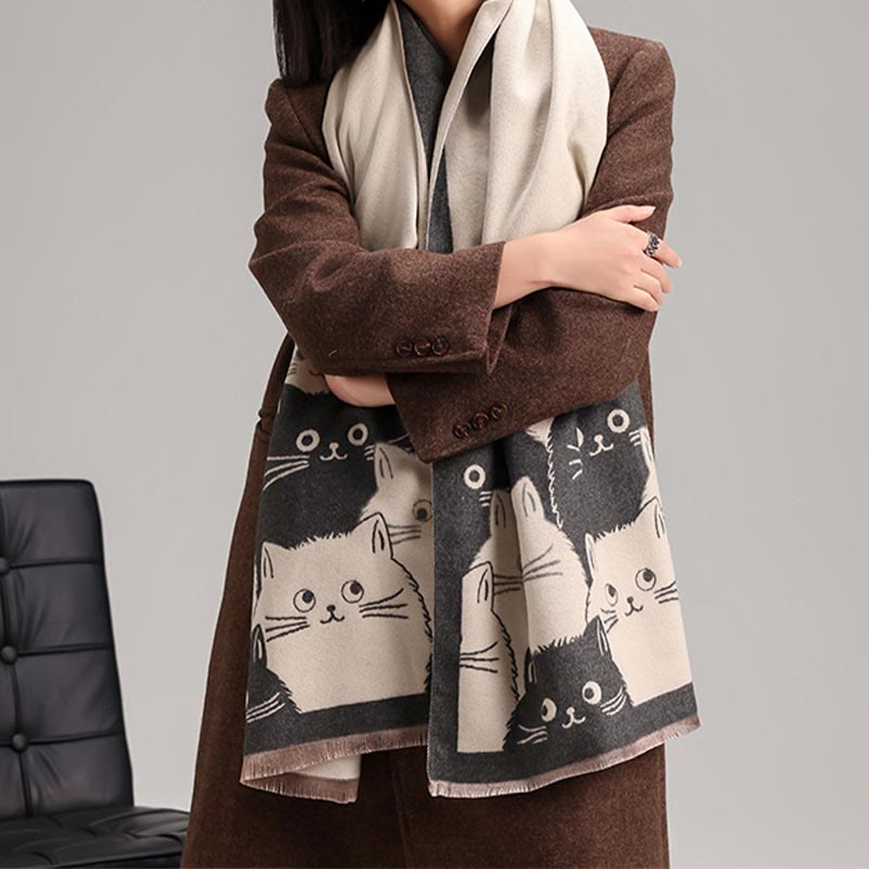 Warm Lovely Winter Blanket Scarf - image 1