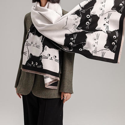 Warm Lovely Winter Blanket Scarf - image 4