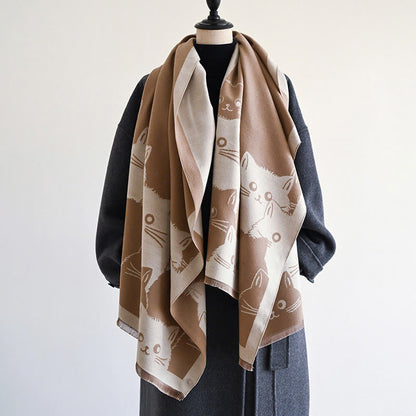 Warm Lovely Winter Blanket Scarf - image 11