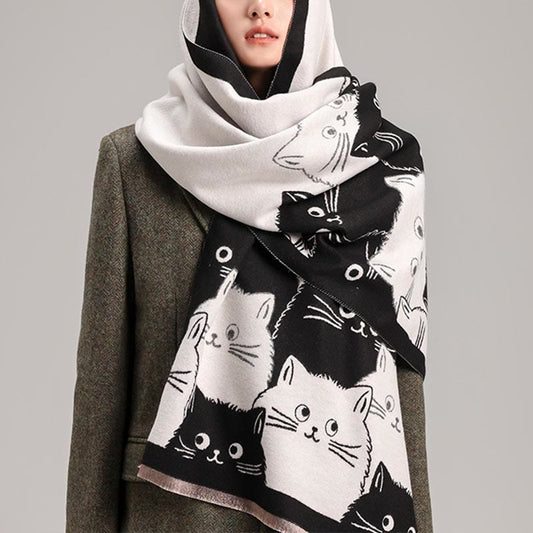 Warm Lovely Winter Blanket Scarf - image 1