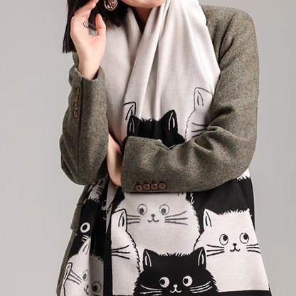 Warm Lovely Winter Blanket Scarf - image 2