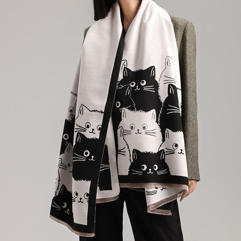 Warm Lovely Winter Blanket Scarf - image 3