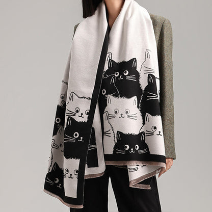 Warm Lovely Winter Blanket Scarf - image 3