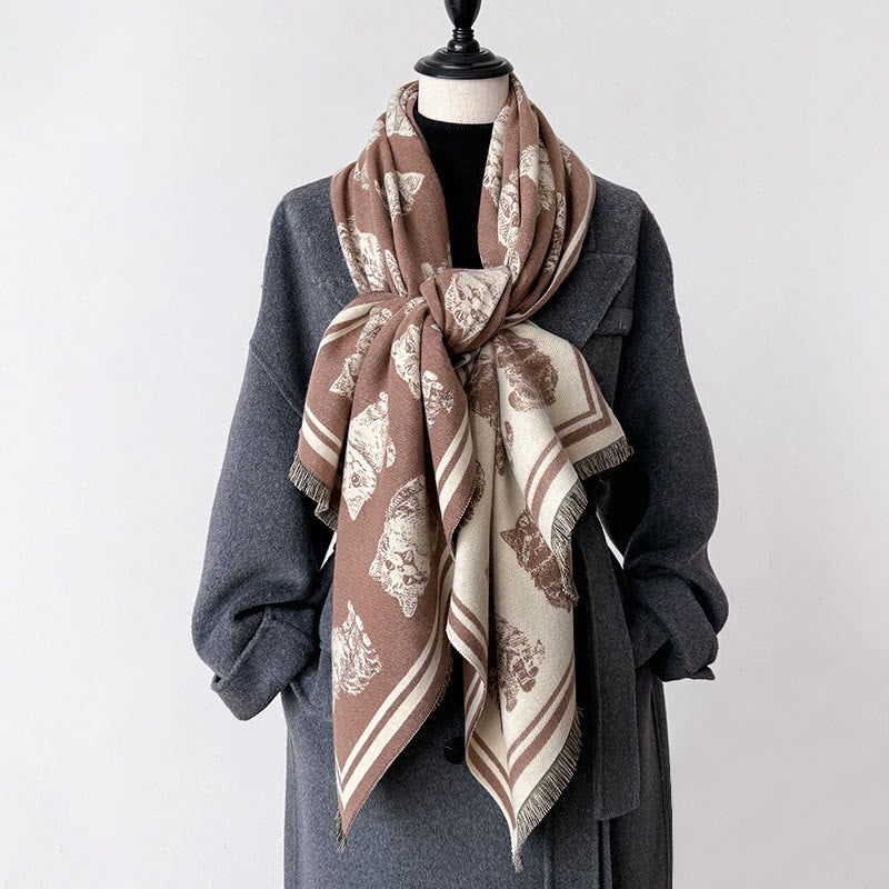 Adorable Animal Long Blanket Scarf - image 5