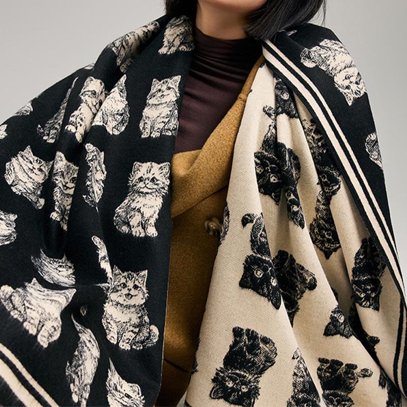 Adorable Animal Long Blanket Scarf - image 2