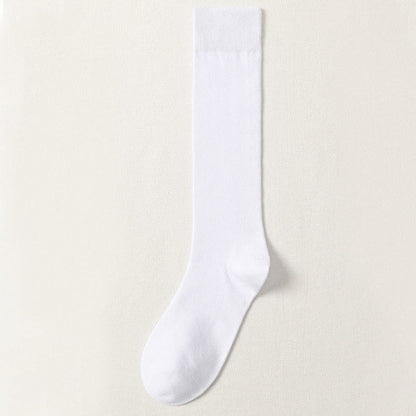 Plus Size Decent Knee High Socks(5 Pairs)